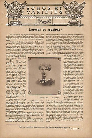 LAMINA 12744: La señorita Guepel