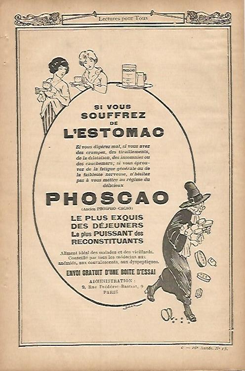 LAMINA 12746: Publicidad de Phoscao