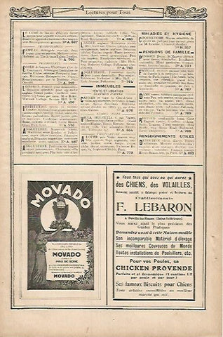 LAMINA 12749: Anuncios pequeños de publicidad