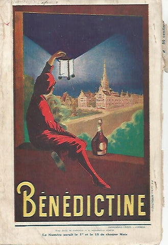 LAMINA 12756: Publicidad de Benedictine en la contraportada