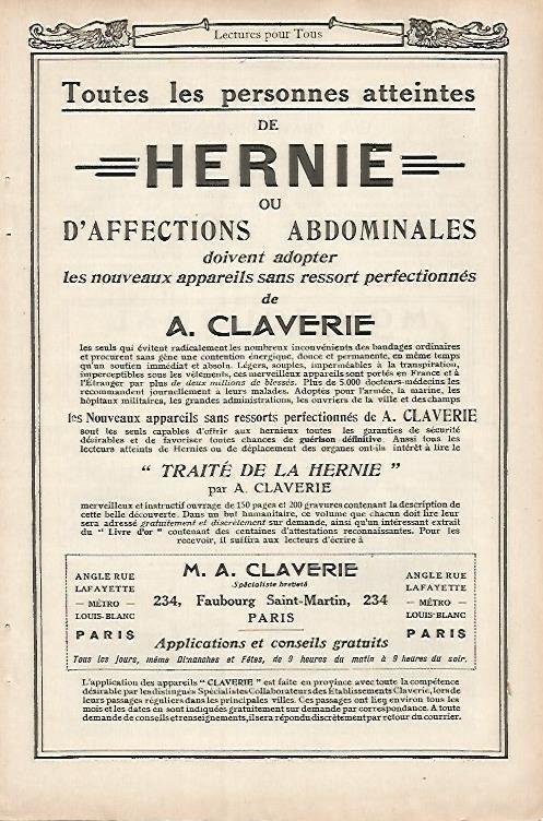 LAMINA 12761: Publicidad de M.A. Claverie