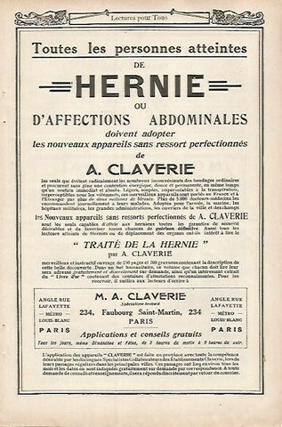LAMINA 12761: Publicidad de M.A. Claverie
