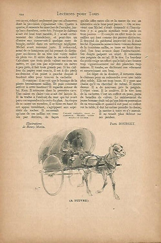 LAMINA 12771: Ilustracion de Henry Morin