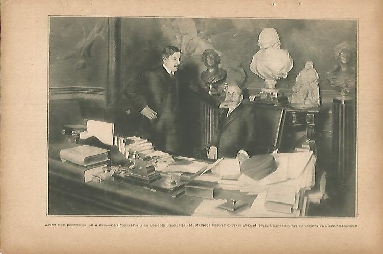 LAMINA 12776: Maurice Donnay y Jules Claretie