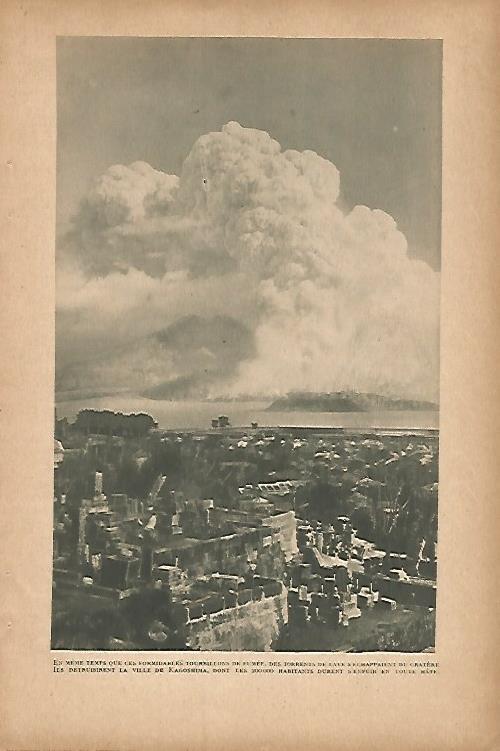 LAMINA 12785: El volcan y la villa de Kagoshima