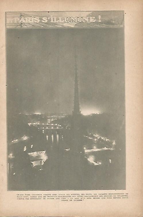 LAMINA 12792: Paris iluminado