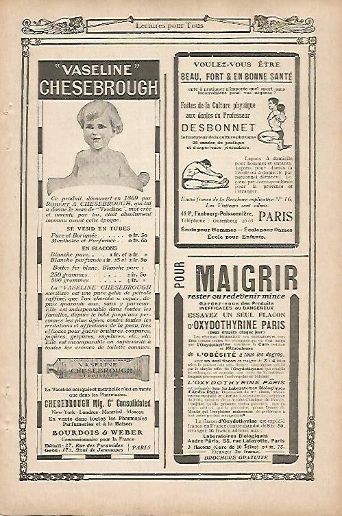 LAMINA 12806: Publicidad de Ecole Desbonnet