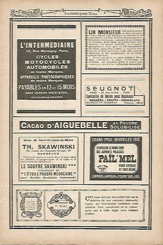 LAMINA 12808: Publicidad de Cacao d Aiguebelle