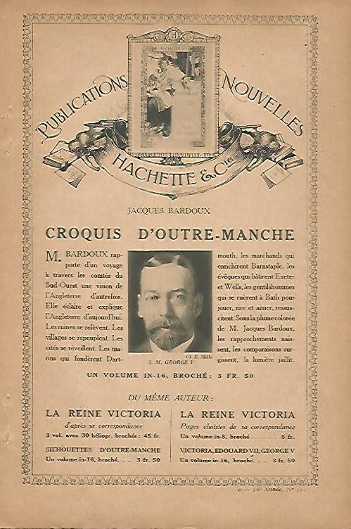 LAMINA 12809: Publicidad de Croquis d outre.manche