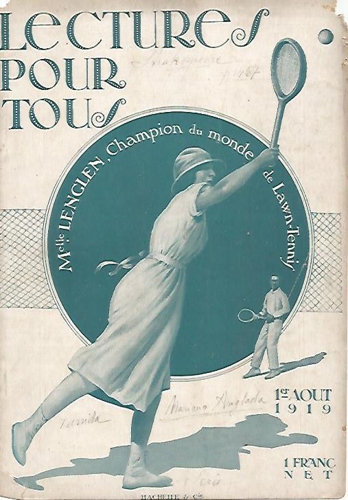 LAMINA 12832: Portada de Lectures pour tous de 1 de agosto de 1919