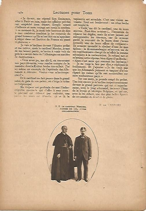 LAMINA 12837: El Cardenal Mercier