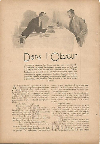 LAMINA 12847: Ilustracion para Dans l obscur