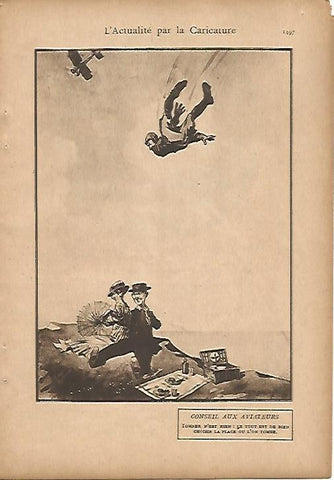 LAMINA 12851: Conseil aux aviateurs