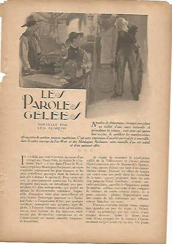LAMINA 12855: Ilustracion para Les Paroles gelees