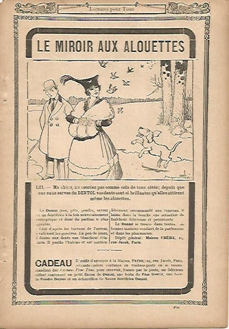 LAMINA 12858: Publicidad de Cadeau