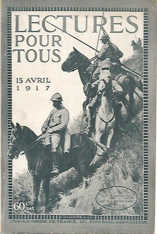 LAMINA 12862: Portada de Lectures pour tous de 15 de abril de 1917