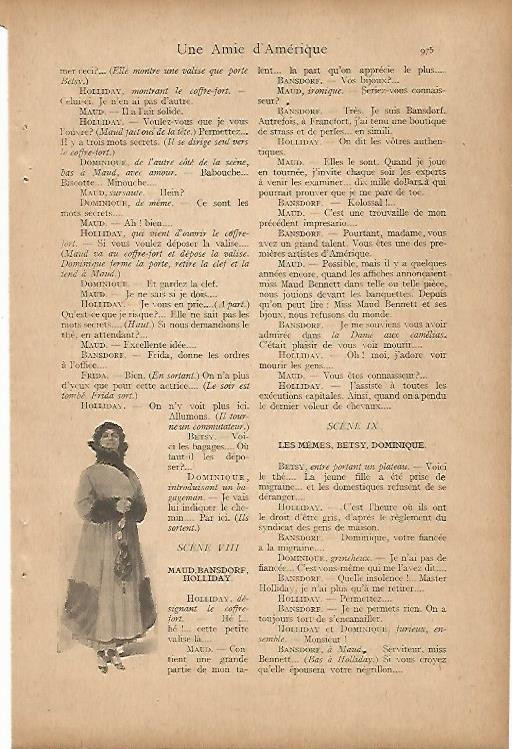 LAMINA 12886: Madame Bandsdorf por Dutriac