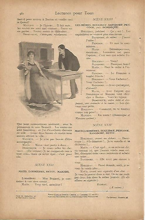 LAMINA 12889: Dibujo de Dutriac para obra