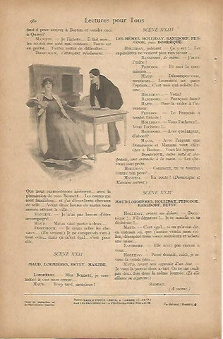LAMINA 12889: Dibujo de Dutriac para obra