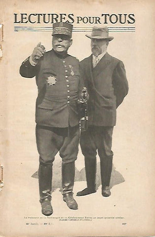 LAMINA 12894: El Presidente de Francia y el General Joffre