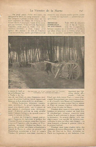 LAMINA 12895: Cañones en Villers Cotterets