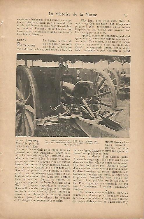 LAMINA 12897: Cañon aleman destrozado