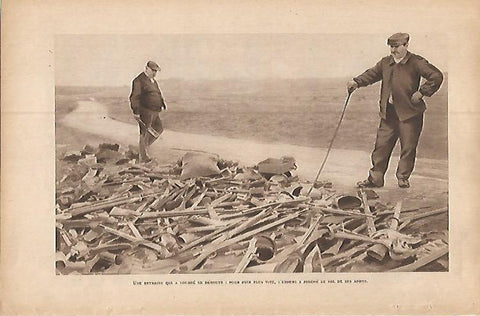 LAMINA 12900: Armas abandonadas