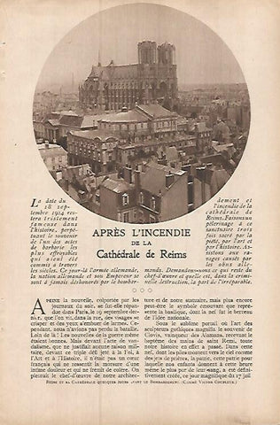 LAMINA 12902: La Catedral de Reims 