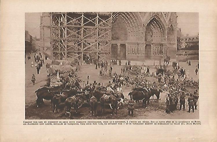 LAMINA 12903: Reims el 6 de septiembre de 1914