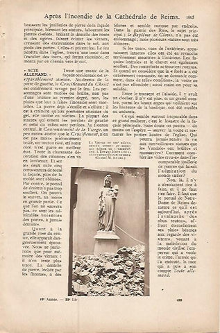 LAMINA 12906: La Virgen de Reims