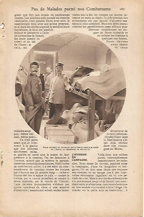LAMINA 12913: Personal sanitario en la guerra