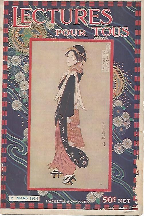 LAMINA 12915: Portada de Lectures pour tous del 1 de marzo de 1914