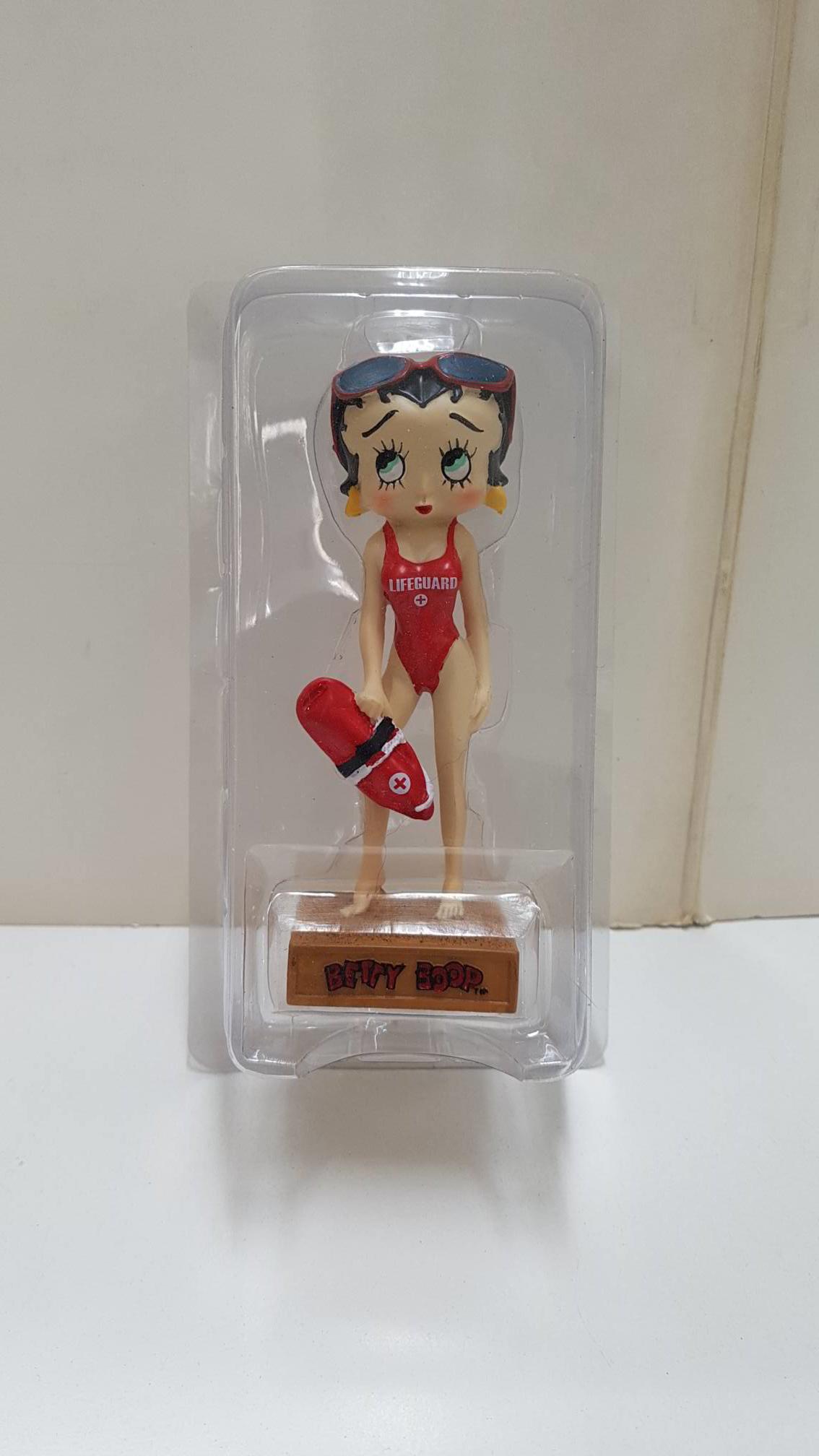 Figura resina: Betty Boop Lifeguard (Salvavidas). Importado y distribuido por Editorial Salvat