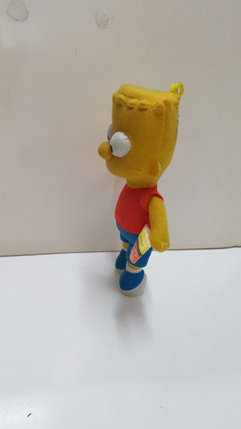 muñeco para colgar: Bart Simpson, de polyester. 19 cm de alto.