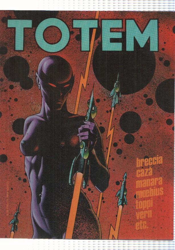Totem revista numero 39: Historietas de Moebius, episodio de Nuevas aventuras de Giuseppe Bergman