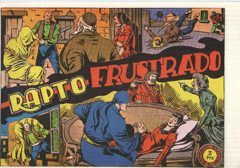 Facsimil: El Jinete Fantasma de Ambros numero 092: Rapto frustrado