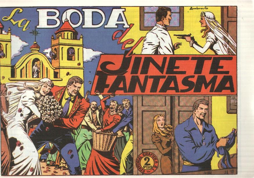 Facsimil: El Jinete Fantasma de Ambros numero 095: La boda del Jinete Fantasma