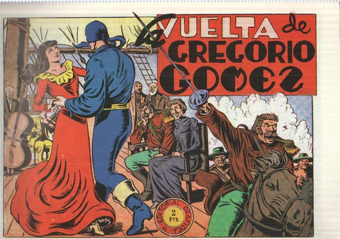 Facsimil: El Jinete Fantasma de Ambros numero 098: La vuelta de Gregorio Gomez