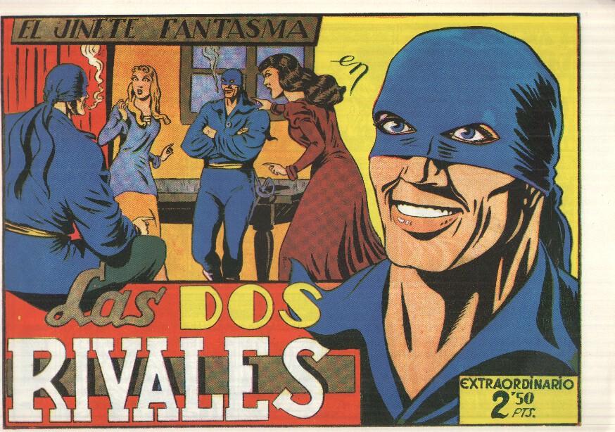Facsimil: El Jinete Fantasma de Ambros numero 100: Las dos rivales
