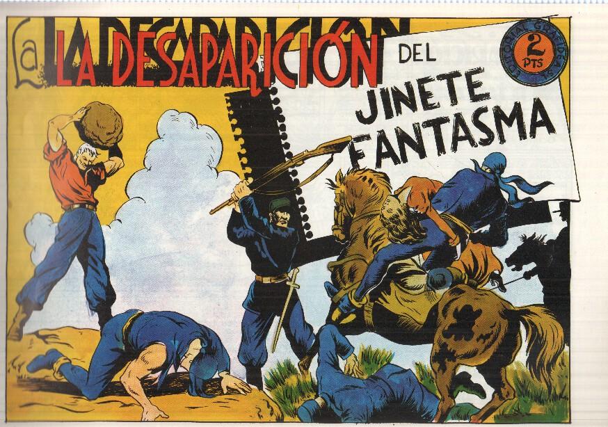 Facsimil: El Jinete Fantasma de Ambros numero 103: La desaparicion del Jinete Fantasma
