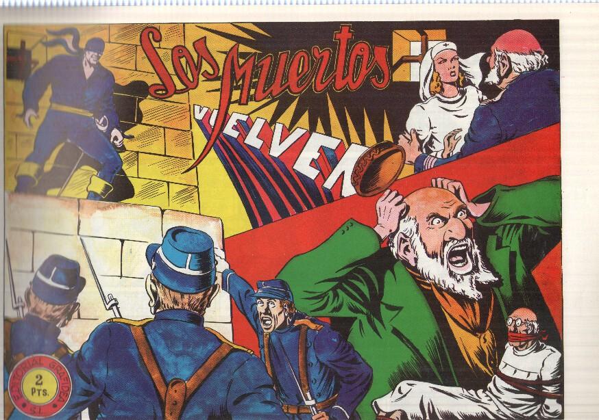 Facsimil: El Jinete Fantasma de Ambros numero109: Los muertos vuelven