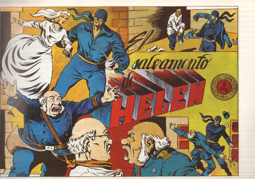 Facsimil: El Jinete Fantasma de Ambros numero110: El salvamento de Helen