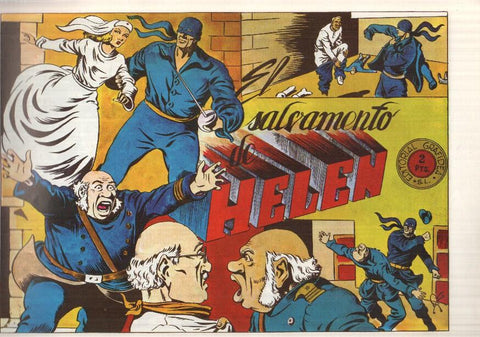 Facsimil: El Jinete Fantasma de Ambros numero110: El salvamento de Helen