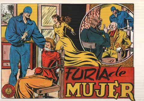 Facsimil: El Jinete Fantasma de Ambros numero 126: Furia de mujer