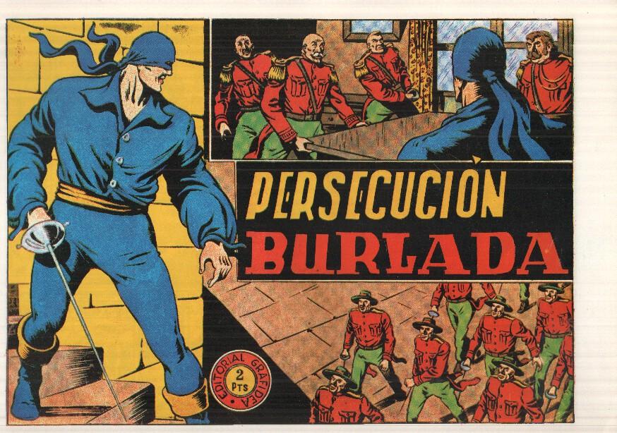 Facsimil: El Jinete Fantasma de Ambros numero 128: Persecucion burlada