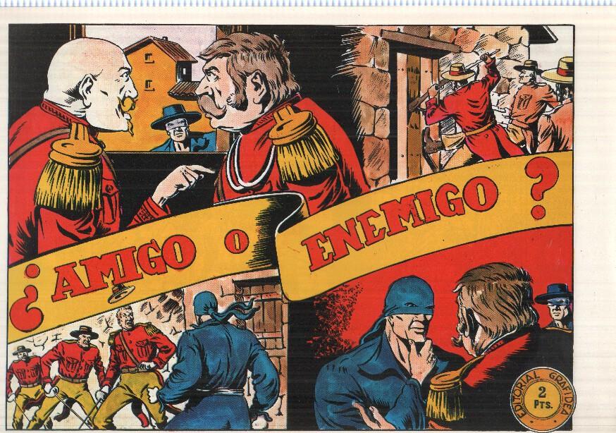 Facsimil: El Jinete Fantasma de Ambros numero 130: Amigo o enemigo