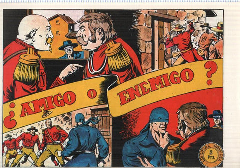 Facsimil: El Jinete Fantasma de Ambros numero 130: Amigo o enemigo