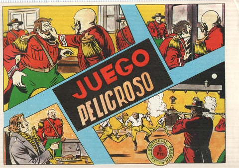 Facsimil: El Jinete Fantasma de Ambros numero 134: Juego peligroso