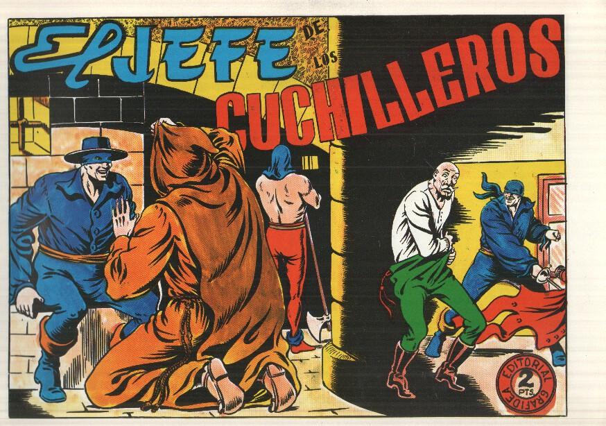 Facsimil: El Jinete Fantasma de Ambros numero 137: El jefe de los cuchilleros