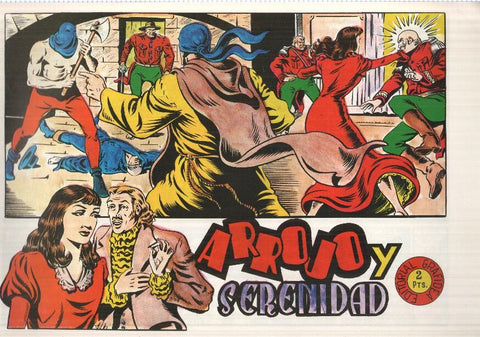 Facsimil: El Jinete Fantasma de Ambros numero 138: Arrojo y serenidad